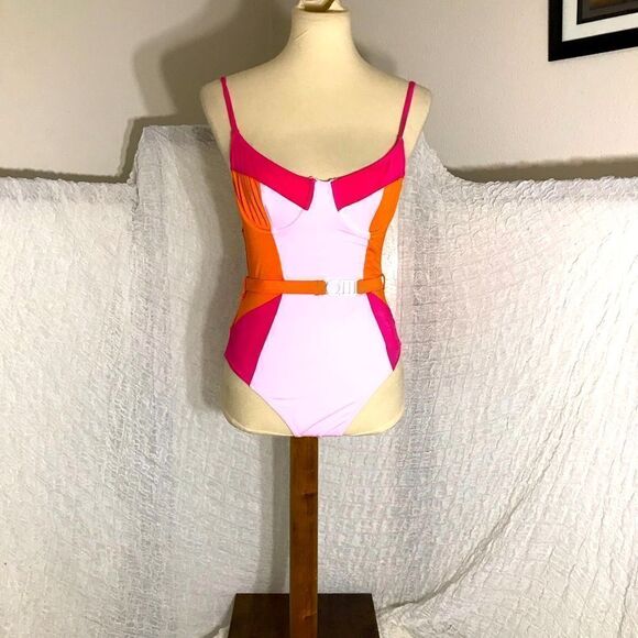 Solid & Striped NWT The Spencer One Piece Swimwear Size M - Picture 2 of 13